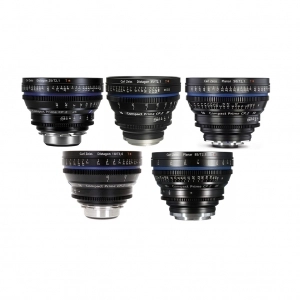 Alquiler de Ópticas fijas cine Zeiss Compact Prime CP2 con montura PL Varios 