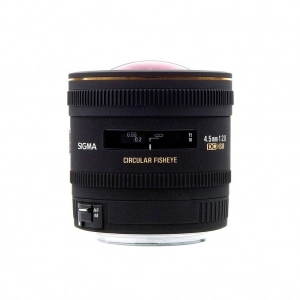 Venta de Objetivo fotográfico ojo de pez Sigma 4.5mm F2.8 EX DC HSM para Canon EF