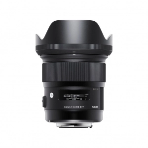 Venta de Objetivo fotográfico angular fijo Sigma 24mm F1.4 DG HSM Art para Nikon F