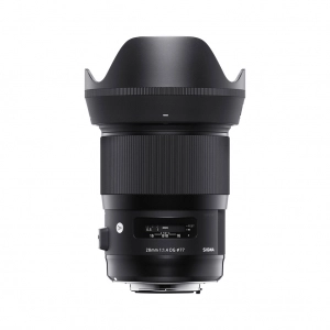 Venta de Objetivo fotográfico angular fijo Sigma 28mm F1.4 DG HSM Art para Canon EF