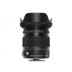 Venta de Objetivo fotográfico zoom Sigma 18-200mm F3.5-6.3 DC Macro OS HSM Contemporary para Canon EF-S