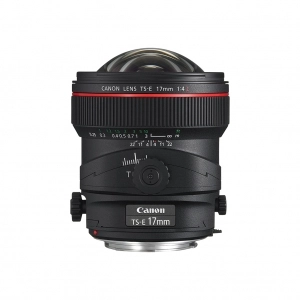 Alquiler de Objetivo fotográfico descentrable Canon TS-E 17 mm f/4L