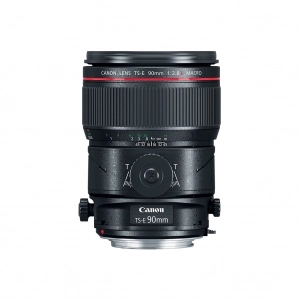 Alquiler de Objetivo fotográfico descentrable Canon TS-E 90mm f/2.8L Macro