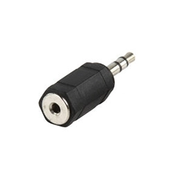 Alquiler de Adaptador Minijack 2.5 a Minijack 3.5 Genérico Minijack 2.5 a Minijack 3.5
