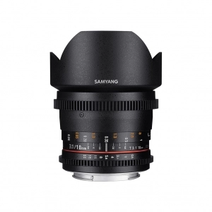 Venta de Objetivo fotográfico gran angular Samyang 10mm T3.1 ED AS NCS CS VDSLR II para Canon EF