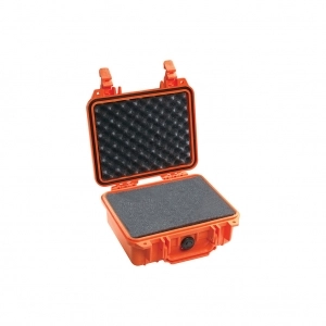 Venta de Maleta estanca Peli 1200 naranja (foam)
