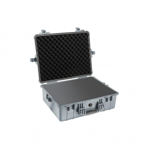 Venta de Maleta estanca Peli 1600 gris (foam)
