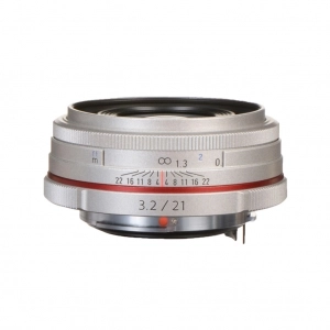 Venta de Objetivo fotográfico gran angular fijo Pentax 21mm F3.2 DA AL Limited HD W/C (plata)