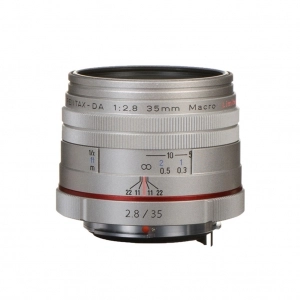 Venta de Objetivo fotográfico angular macro Pentax 35mm F2.8 DA AL Limited MACRO HD W/C (plata)