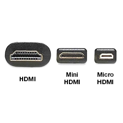 Alquiler de Cable HDMI - mini HDMI Genérico HDMI - mini HDMI - Vista detalle