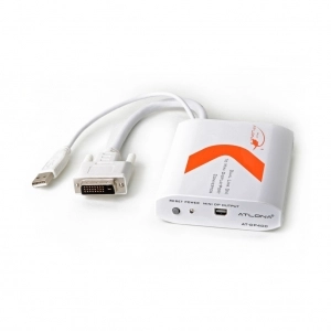 Alquiler de Conversor DVI (dual link) a Mini DisplayPort para Apple 27 Atlona AT-DP400
