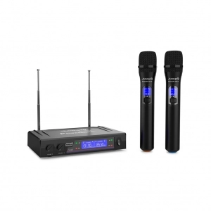 Alquiler de Sistema de micrófono inalámbrico dual VHF Audibax Missouri 2000