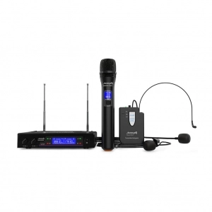 Alquiler de Sistema de micrófono inalámbrico dual VHF Audibax Missouri 3000