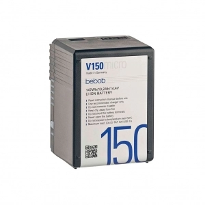 Alquiler de Batería de litio V-Mount de 150 Wh Bebob V150 micro