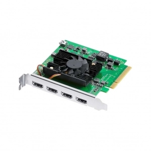 Alquiler de Tarjeta PCIe de alto rendimiento Blackmagic-design DeckLink Quad HDMI Recorder