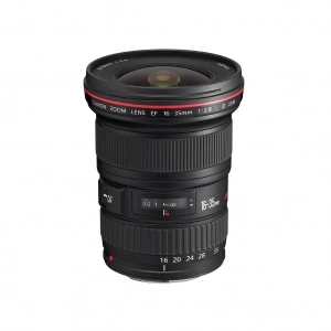 Alquiler de Objetivo fotográfico angular zoom Canon EF 16-35mm f/2.8L II USM