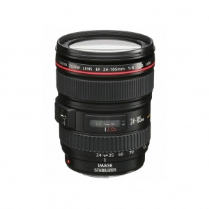 Alquiler de Objetivo fotográfico angular tele zoom Canon EF 24-105mm f/4L IS USM