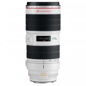 Alquiler de Objetivo fotográfico telezoom Canon EF 70-200mm f/2.8L IS II USM