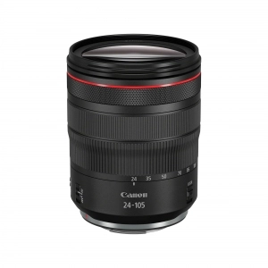 Alquiler de Objetivo fotográfico angular tele zoom Canon RF 24-105mm F4L IS USM