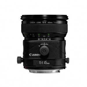 Alquiler de Objetivo fotográfico descentrable Canon TS-E 45mm f/2.8