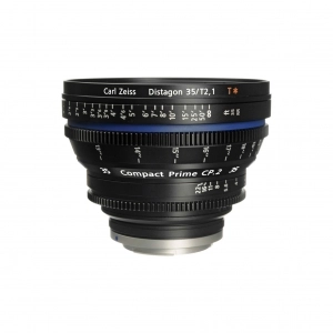 Alquiler de Lente angular para cine digital con montura EF Carl Zeiss Compact Prime CP.2 35mm/T2.1 (EF)