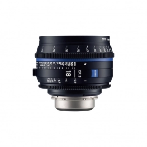 Alquiler de Lente angular para cine digital Carl Zeiss Compact Prime CP.3 18mm T2.9 (PL)