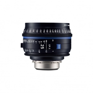 Alquiler de Lente angular para cine digital Carl Zeiss Compact Prime CP.3 25mm T2.1 (PL)