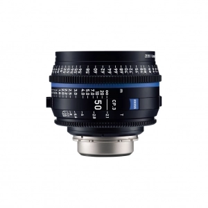 Alquiler de Lente para cine digital Carl Zeiss Compact Prime CP.3 50mm T2.1 (PL)