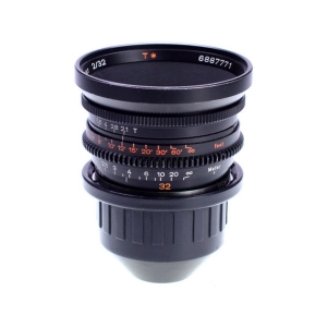 Alquiler de Lente angular para cine digital con montura PL Carl Zeiss Standard Prime 32mm T 2.1