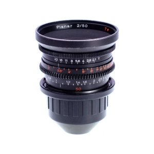 Alquiler de Lente para cine digital con montura PL Carl Zeiss Standard Prime 50mm T 2.1
