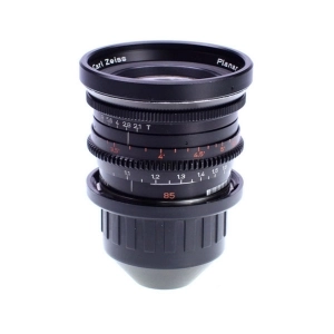 Alquiler de Lente tele para cine digital con montura PL Carl Zeiss Standard Prime 85mm T 2.1