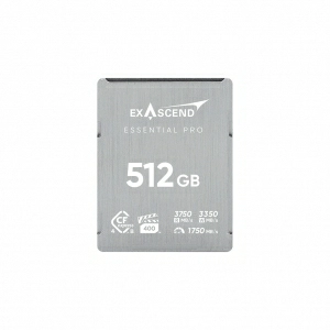 Alquiler de Tarjeta CFexpress 4.0 Tipo B 512GB Exascend Essential Pro 512GB