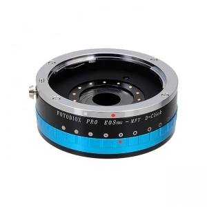 Alquiler de Adaptador objetivos Canon EOS EF a Micro 4/3 (MFT) Fotodiox EOS a micro 4/3 con iris