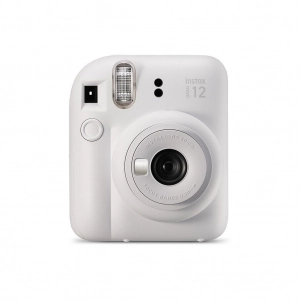 Alquiler de Cámara analógica instantánea Fujifilm Instax Mini 12 blanca