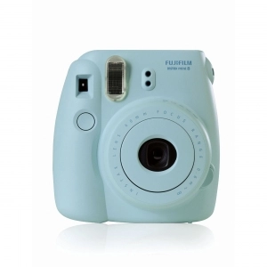 Alquiler de Cámara analógica instantánea Fujifilm Instax Mini 8 azul