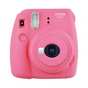 Alquiler de Cámara analógica instantánea Fujifilm Instax Mini 9 rosa flamenco