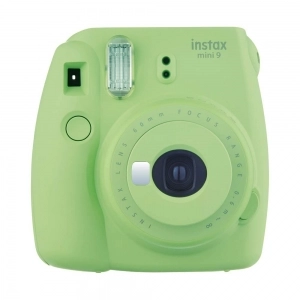 Alquiler de Cámara analógica instantánea Fujifilm Instax Mini 9 verde lima