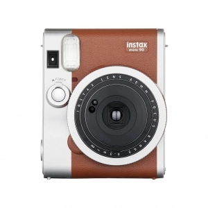 Alquiler de Cámara analógica instantánea Fujifilm Instax Mini 90 Neo Classic (marrón)