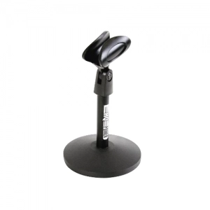 Alquiler de Soporte micrófono para sobremesa con pinza HQ-Power 