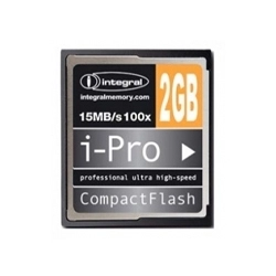 Alquiler de CompactFlash 2 GB Integral i-PRO 15MB/s 100X