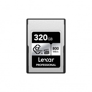Alquiler de Tarjeta de memoria CFExpress Tipo A 160GB Lexar 320GB Silver Series