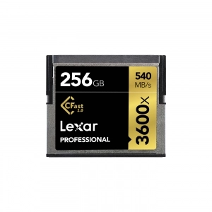 Alquiler de Tarjeta CFast 2.0 256GB Lexar LC256CRBNA3600
