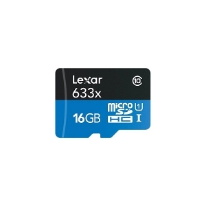 Alquiler de Tarjeta de memoria microSD 16GB Lexar microSDHC 633x
