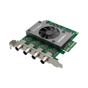 Alquiler de Tarjeta PCIe de alto rendimiento Magewell Pro Capture Quad SDI