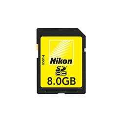 Alquiler de Tarjeta SD 8GB Nikon 