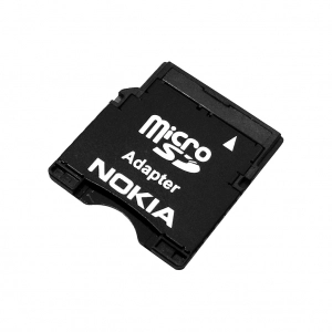 Alquiler de Adaptador MicroSD a MiniSD Nokia MicroSD a MiniSD