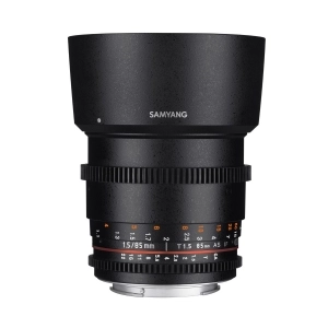 Alquiler de Objetivo VDSLR tele con montura EF Samyang 85mm T1.5 VDSLR AS IF UMC II