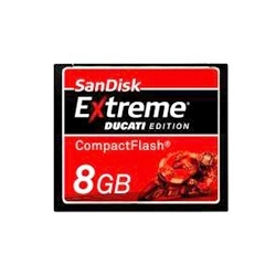 Alquiler de CompactFlash 8 GB	 SanDisk 8GB