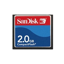 Alquiler de Tarjeta CompactFlash 2 GB SanDisk CompactFlash 2GB