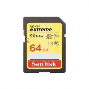 Alquiler de SD 64 GB Clase 10 SanDisk Extreme 64 GB